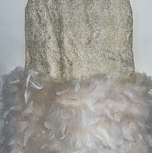 Chasing fireflies halabaloo feather party dress 6 7 8 12 - Picture 5 of 16